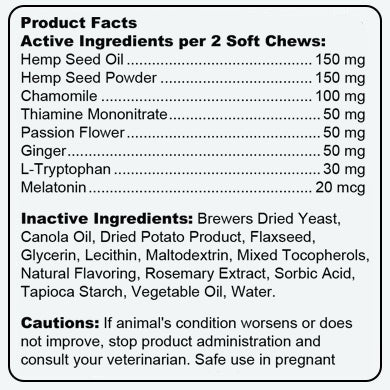 Calming Hemp Chew Subscribe and Save