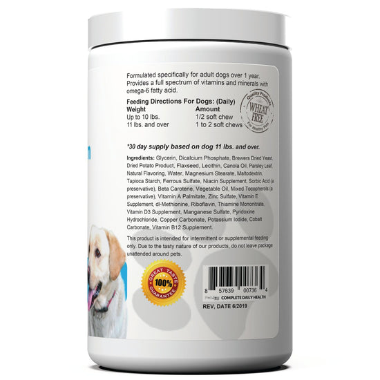 Advanced Daily Multivitamin PetJoy Supplements