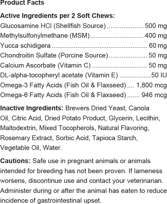 Move Daily Joint Supplement PetJoy Supplements