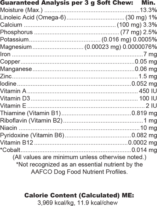 Thrive Daily Multivitamin PetJoy Supplements